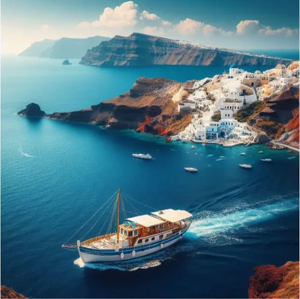 Santorini Boat Rental : Πώς να απολαύσετε τις ομορφιές της Σαντορίνης με ένα σκάφος